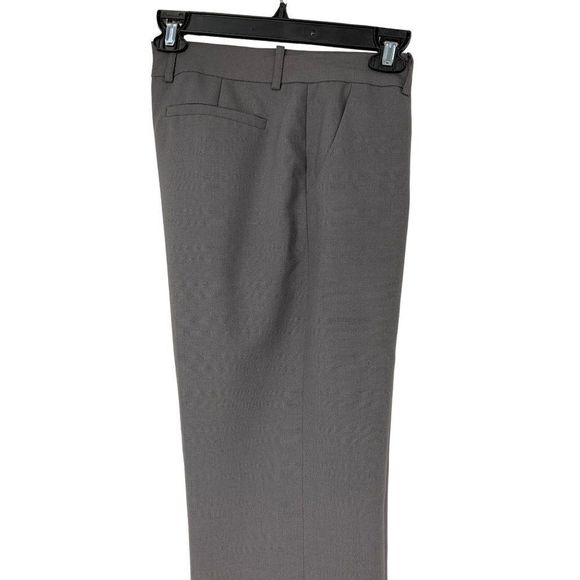 Womens Anne Klein Dress Pants Gray Size 6 Lined wool Bootcut Flare 3586 Tweed - Picture 2 of 9